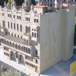 Palazzo Güell: modello in scala