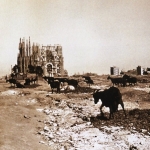 La Sagrada Familia nel 1915