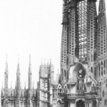 La Chiesa della Sagrada Familia nel 1928