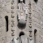 Dettagli esterni della Sagrada Familia